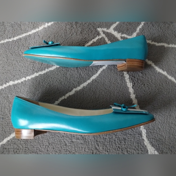 RARE!!! Salvatore Ferragamo Turqouise loafer NWOB - Picture 13 of 16